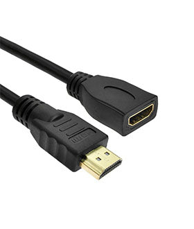 Hdmi Male To Female Extension 0.3m Hdmi Male To Female Extension 0.3m
